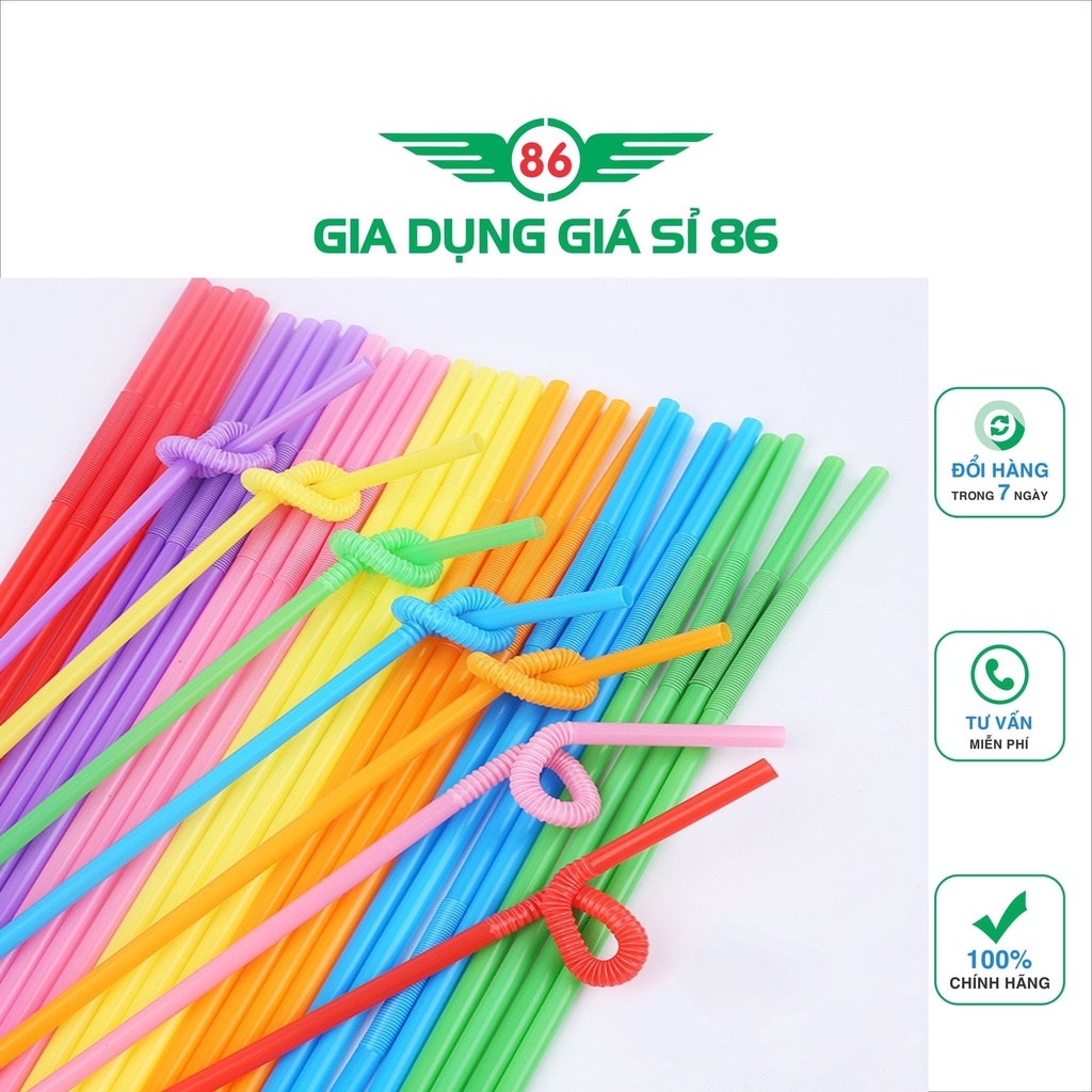 Ống hút nghệ thuật - 1 bịch 80 ống