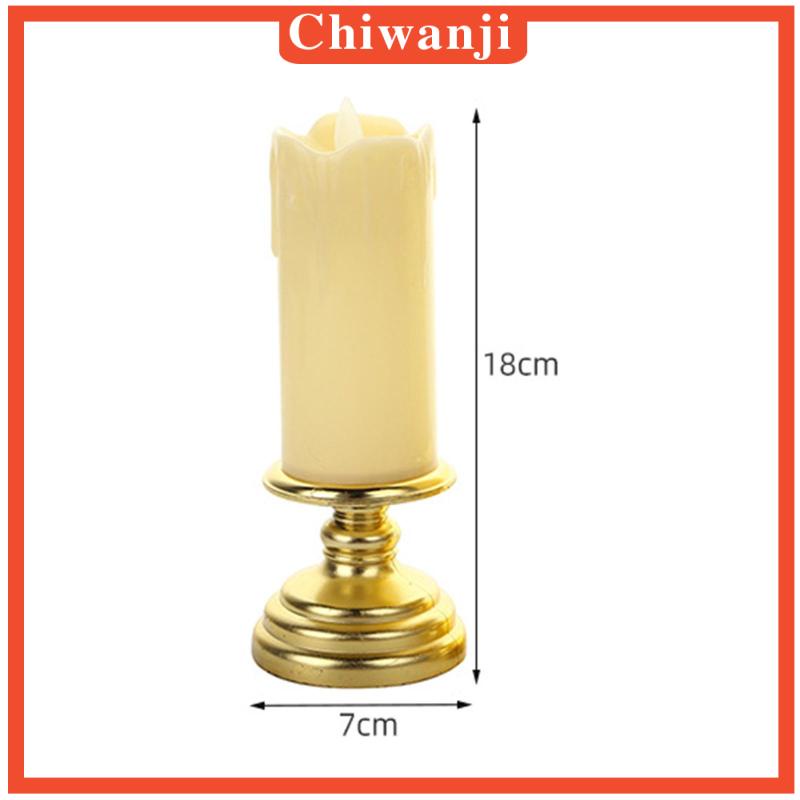 [Chiwanji] Nến Không Lửa Nhấp Nháy Dùng Trang Trí Bàn Trà / Lễ Hội