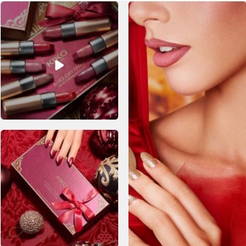 Sét son lì kiko velvet 7 son các màu 311 - 312 -315 -316 -317 - 328 -329 combo 7 son môi kiko milano-VĐ