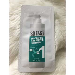 1 Gói Dùng Thử Dầu Gội Secret Key So Fast Mu-Coating Silk Protein Shampoo 6ml