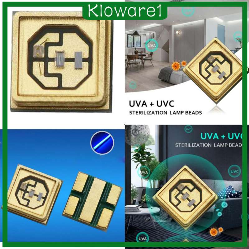 Chip đèn LED UV khử trùng 5.5-6V 0.2W 270-280nm UVC LED SMD | BigBuy360 - bigbuy360.vn