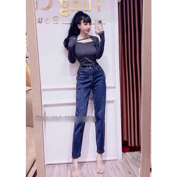 Áo Borip tay dài rút chéo cổ