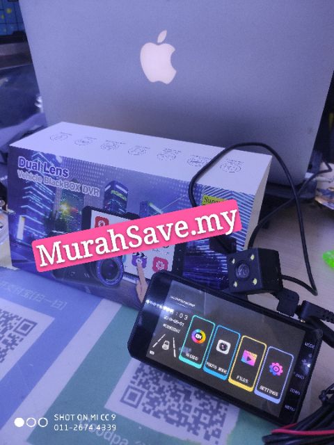 Touch Screen Dual Lens Car Camera Vehicle Video Dash Cam Full HD | BigBuy360 - bigbuy360.vn