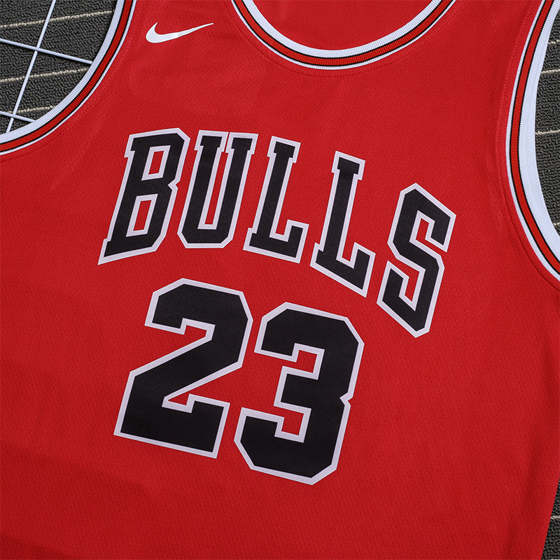 Nike NBA Chicago Bulls Jordan No. 23 Basketball Clothes Vest Summer Black (Size: S-2XL)