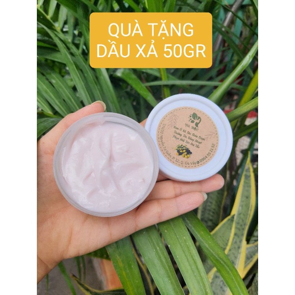 [Tặng dầu xả mini] Dầu gội bồ kết chống rụng sạch gàu mọc tóc