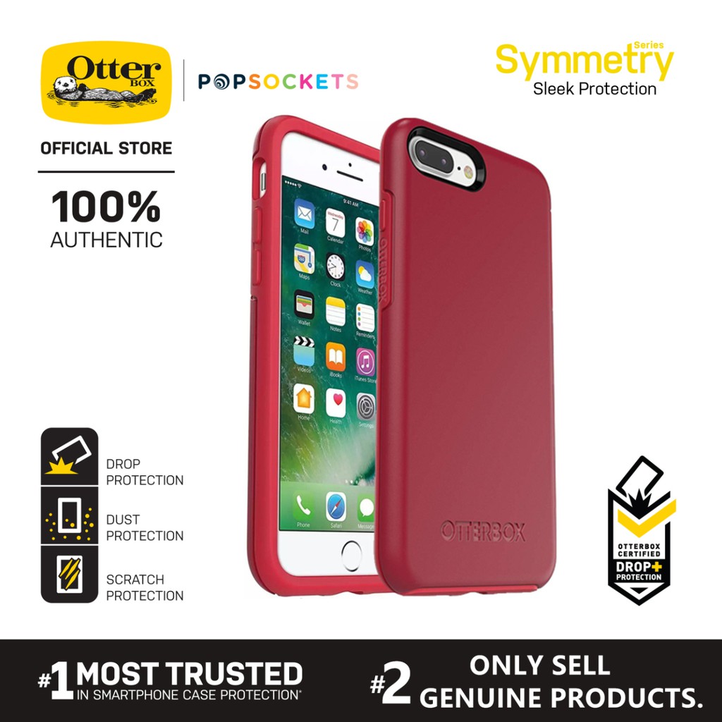 Otterbox Ốp Điện Thoại Màu Đỏ Cho Apple Iphone 8 Plus / Iphone 7 Plus / Iphone 6 / 6s Plus