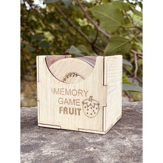 Game rèn luyện trí nhớ trò chơi lật hình bằng gỗ đa dạng các chủ đề cho bé