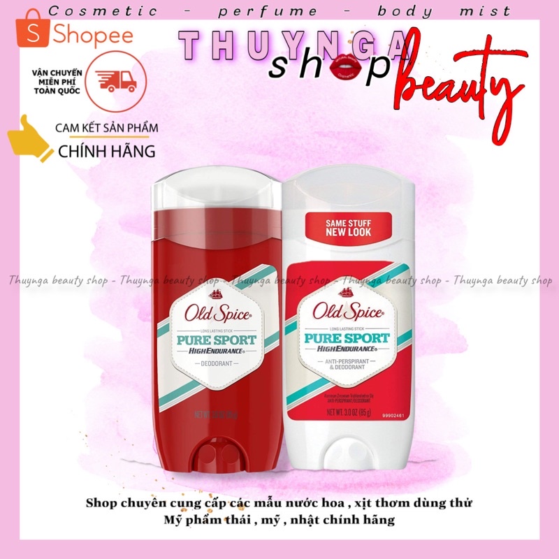 ❤️Sáp lăn nách Old Spice Pure Sport Cho Nam – USA 73g