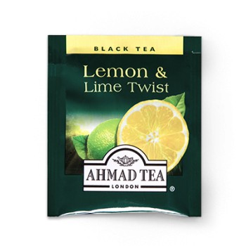 Trà Đen Túi Lọc Ahmad Lemon & Lime Twist - Trà Ahmad Chanh Vàng & Chanh Xanh Hộp Giấy Bao Thiếc 40g