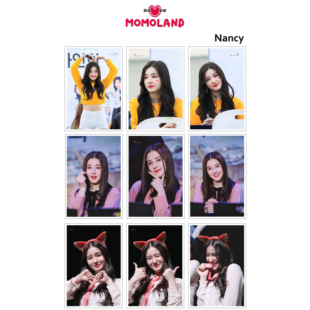 Lomo Card Ảnh Nancy - Momoland (36 ảnh)