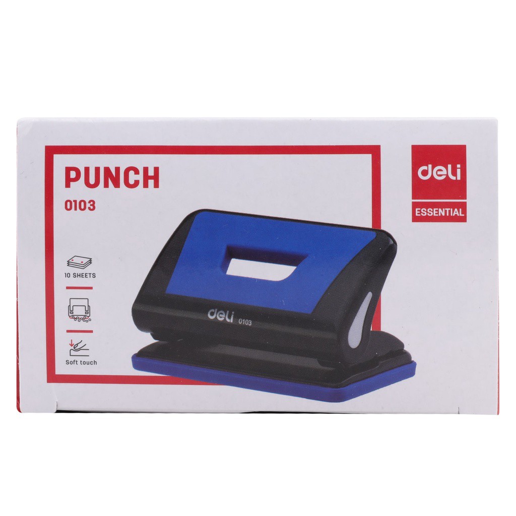 Dụng Cụ Bấm Lỗ Giấy Thủ Công Tối Đa 10 Tờ - Chắc Chắn, An Toàn, Linh Hoạt - Sử Dụng Cho Các Loại Giấy