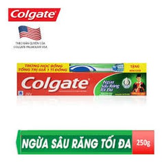 Kem đánh răng Colgate Vitamin C 170g + tặng bàn chải