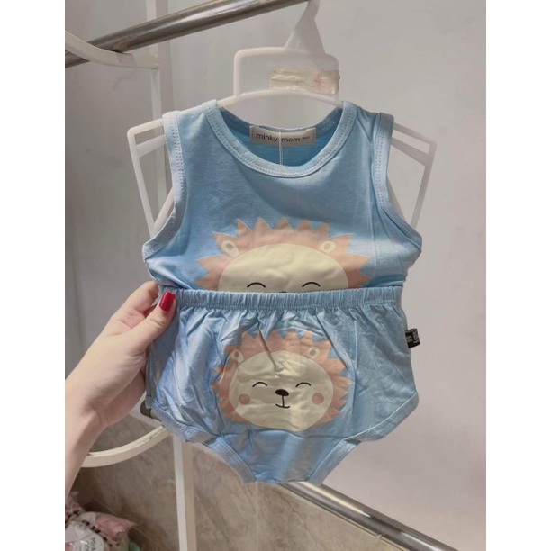 Bộ ba lỗ thun lạnh cho bé