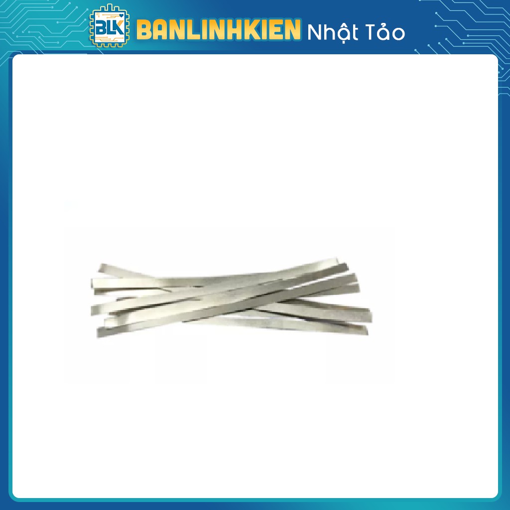 Bộ 10 Kẽm Hàn Pin Dầy 0.1MM Rộng 4MM Dài 10CM