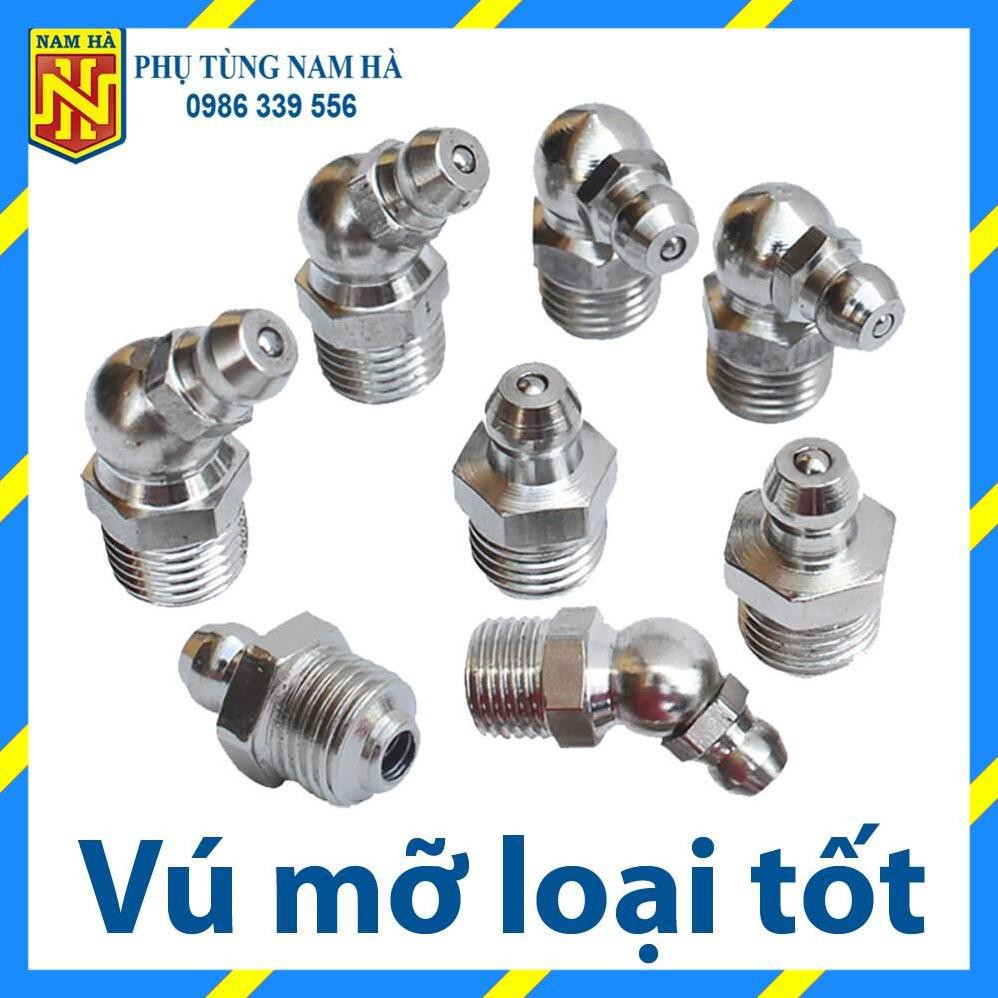 [FreeShip TOÀN QUỐC] (Loại tốt) Vú bơm mỡ bò các loại M6, M8, M10, M12