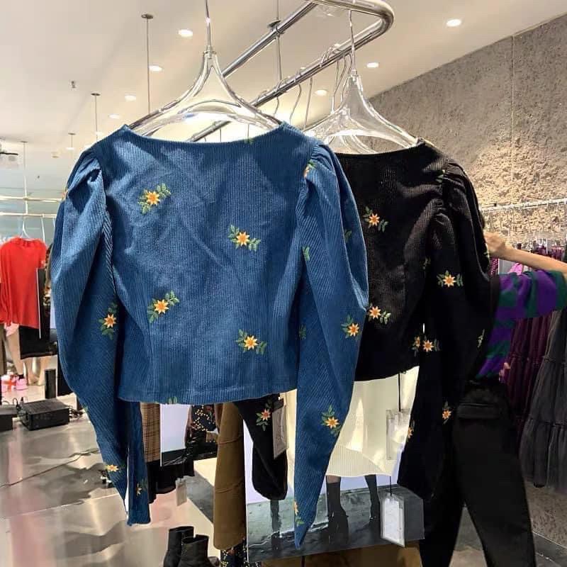 Áo nhung tăm mùa thu hàn quốc