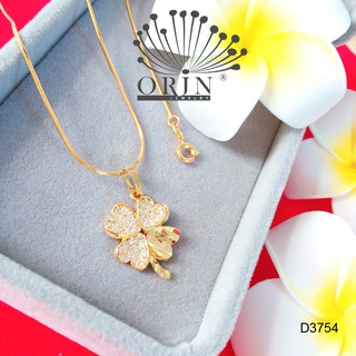 Dây chuyền cỏ 4 lá may mắn dạng dây mì cao cấp Orin D3754 đẳng cấp