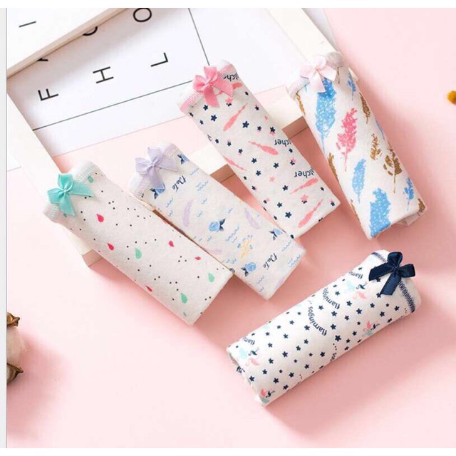 [Mã WA1606 giảm 15% đơn 99k] Quần lót
nữ🔥FREESHIP🔥 Quần lót nữ Dễ Thương-Set 5 Chiếc Quần Lót Cotton Nữ Cute | BigBuy360 - bigbuy360.vn