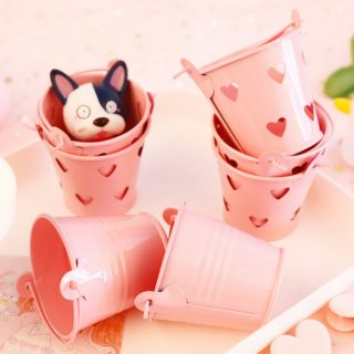 Xô trái tim đựng đồ mini size