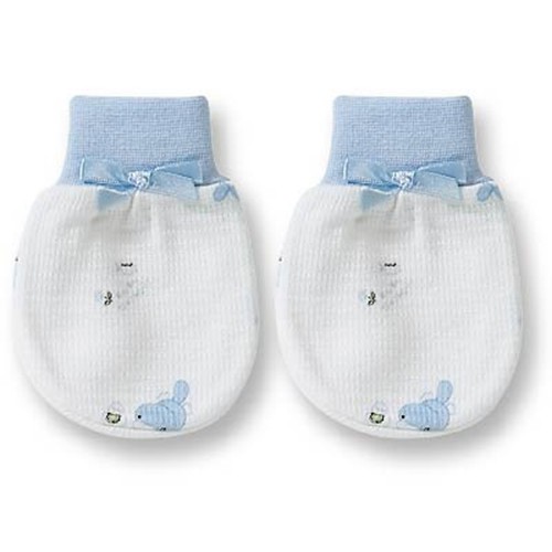 ( SET 2 CẶP ) Bao tay sơ sinh cho bé 100% cotton mềm kuku ku2308