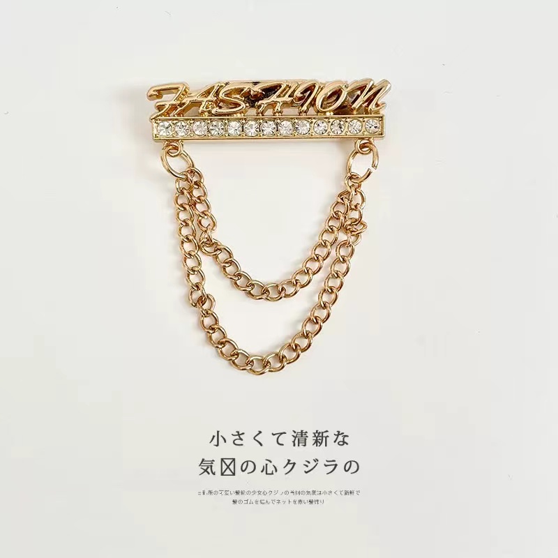 Ghim Cài Áo Hình Viên Gạch Độc Đáo