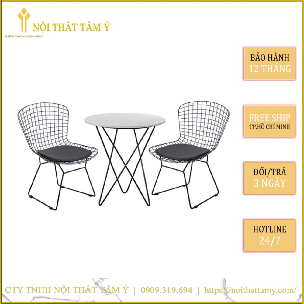 Bộ Bàn Ghế Cà Phê Harry ✌FREE SHIP HCM✌ Bộ bàn ăn Cao Cấp Thương hiệu Nội Thất Tâm Ý
