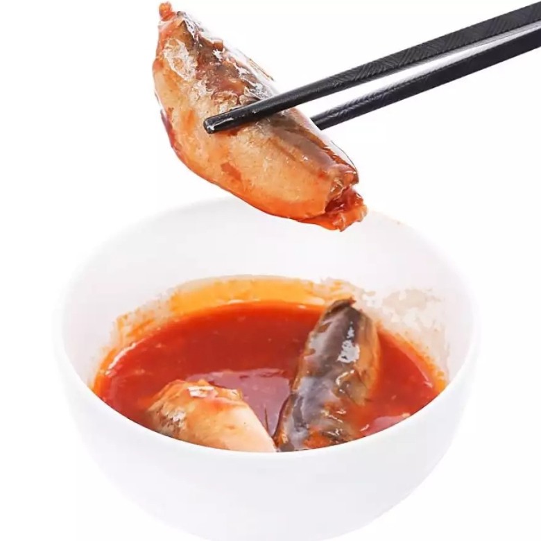 Cá Hộp Ba Cô Gái Thái Lan 190g - Cá Sốt Cà, Cá Nục Sốt Cà, Cá Mòi Cà Chua, Thịt Đóng Hộp Xốt Cà - Ruvask