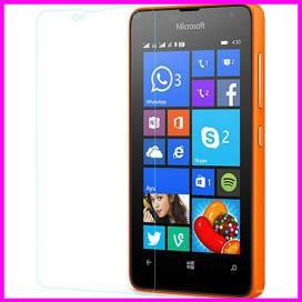 Kính cường lực Nokia Lumia 430,435 Kính trong suốt mài cạnh tặng kèm khăn lau.