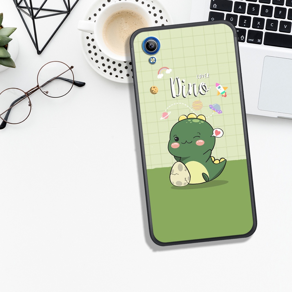 [HOT]ỐP VIVO Y51 - Y91C - Y93 , IN HÌNH KHỦNG LONG CHIBI SIÊU DỄ THƯƠNG.