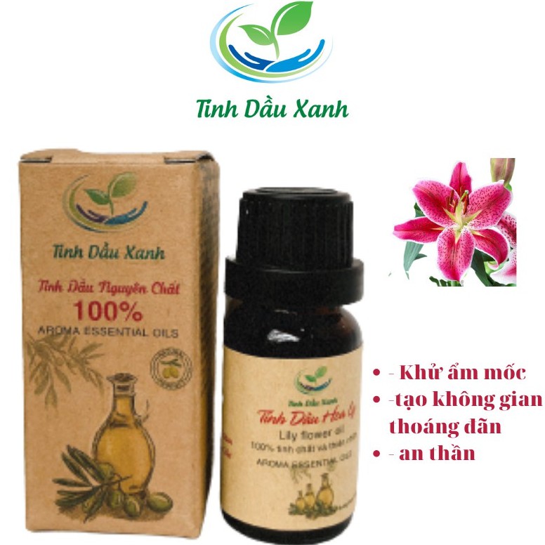 Tinh Dầu Thơm Phòng 🍀Nguyên Chất 100%🍀 Tinh Dầu Xanh lọ 10ml nhiều mùi -xông phòng, đuổi muỗi, thư giãn