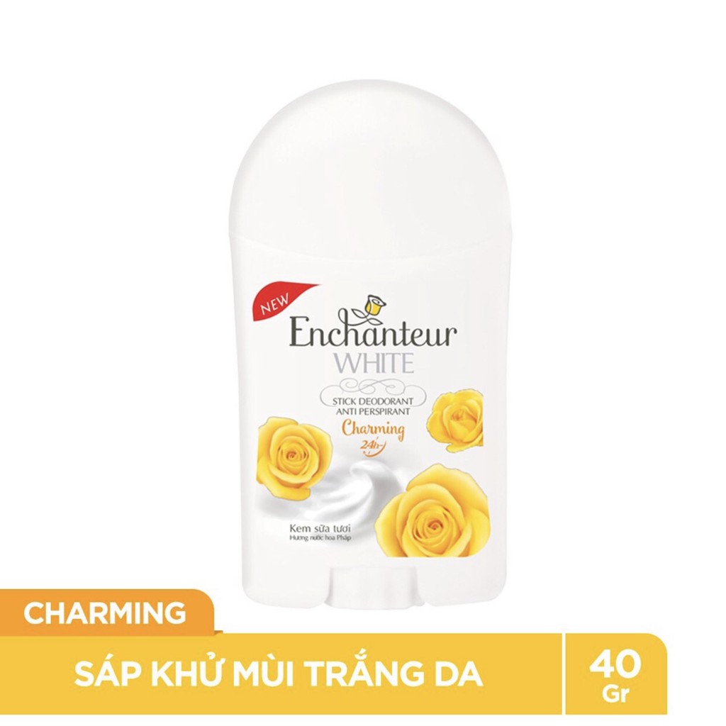 Sáp khử mùi Trắng da Enchanteur 40g