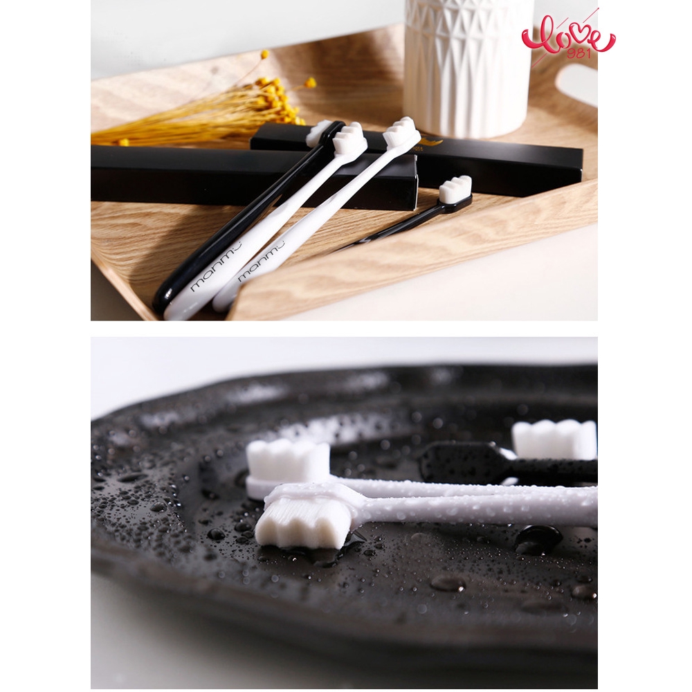 Bàn chải đánh răng lông mềm nano cao cấp