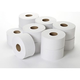 Combo giấy Vệ Sinh Cuộn Lớn Alcare 600g x 10 Jumbo Roll Tssue