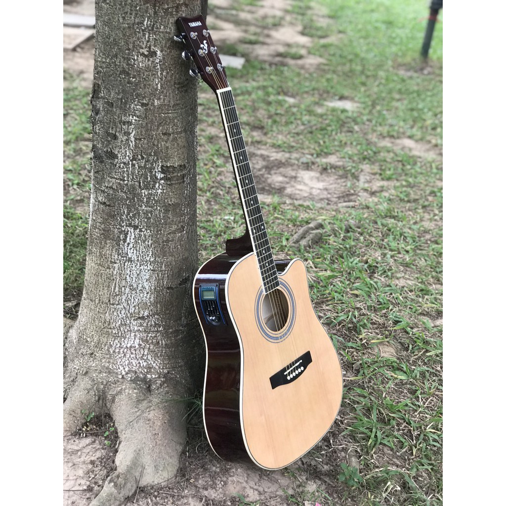 Đàn Guitar Acoustic Yamaha F3000 màu Vàng Có EQ