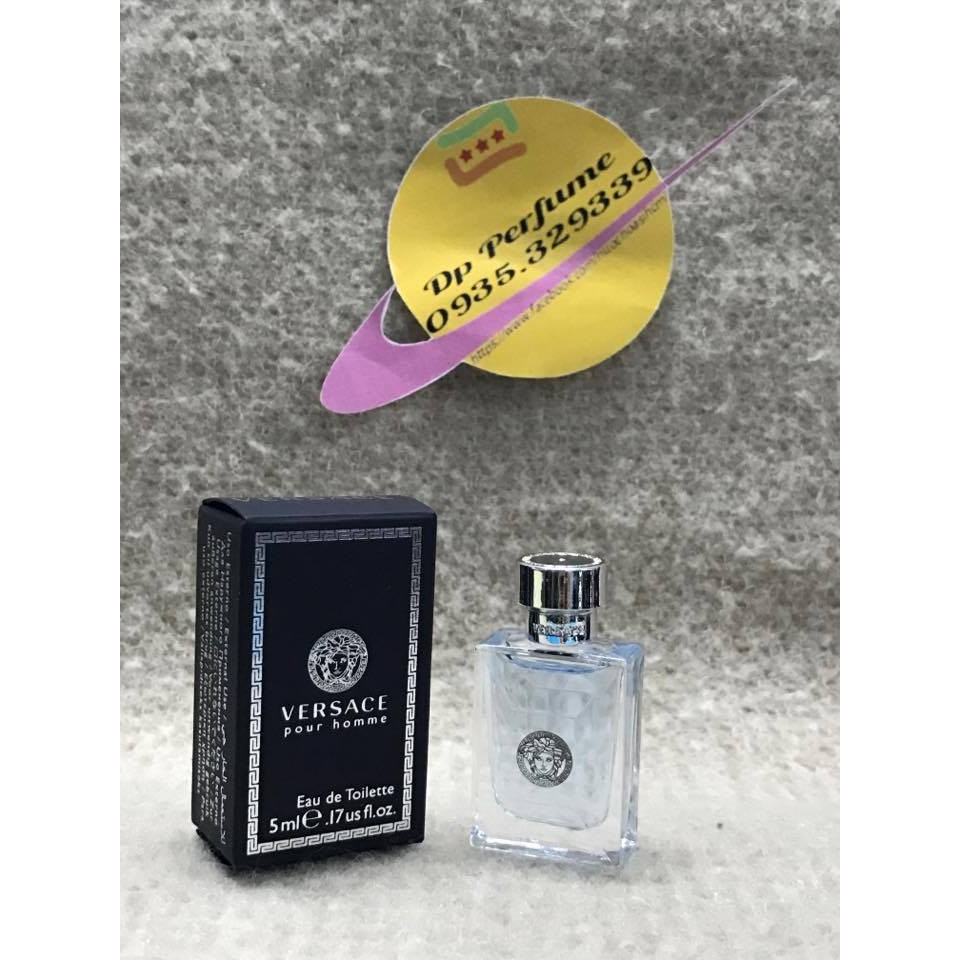 [NƯỚC HOA NAM] – mini VERSACE - Pour Homme EDT 5ml