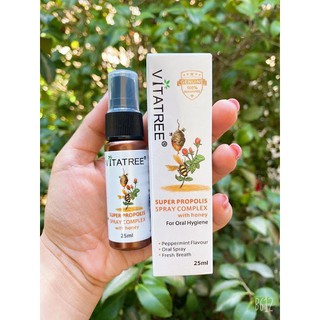[HÀNG CHUẨN ÚC]  XỊT KEO ONG VITATREE CHAI 25ML