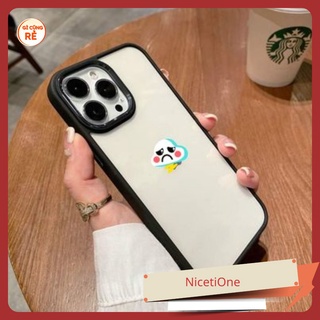 Ốp lưng trong kính FILADA iPhone 13 Pro Max 12 Pro Max 11 Pro max viền silicon màu khung nhôm bảo vệ camera