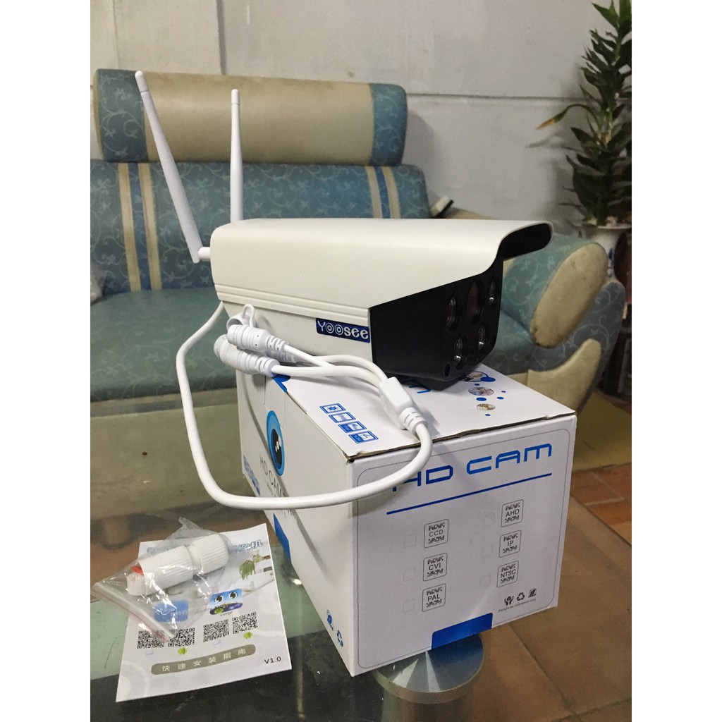 Camera Yoosee Wifi Ngoài Trời 6 Leb 2.0 FHD 1080P | BigBuy360 - bigbuy360.vn