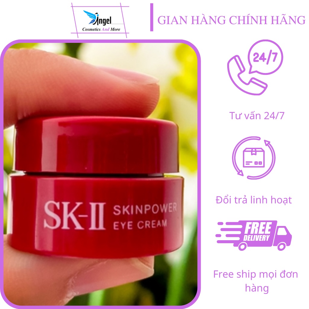 Xả hàng bán lỗ - Kem mắt SK II cận date - phục hồi da vùng mắt chảy xệ 2.5g