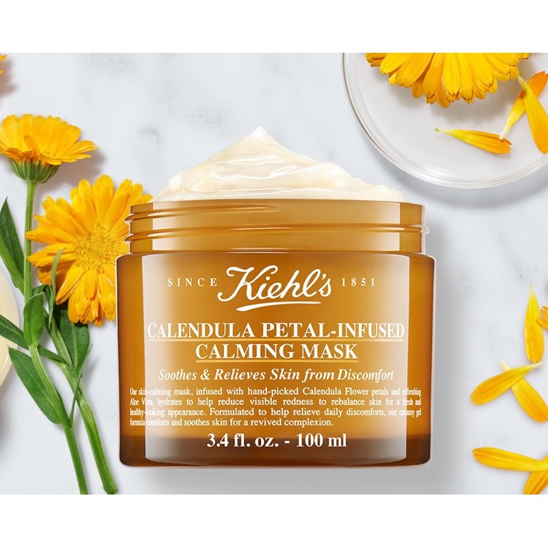 Gói mặt nạ dưỡng ẩm hoa cúc Kiehl's Calendula 5ml