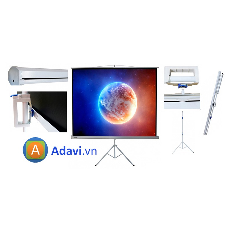 Màn Chiếu 3 Chân Di Động Exzen 120 inch