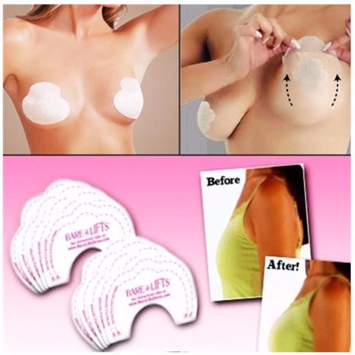 Combo 10 miếng dán nâng ngực trong suốt BARE LIFTS DHS-2242 | BigBuy360 - bigbuy360.vn