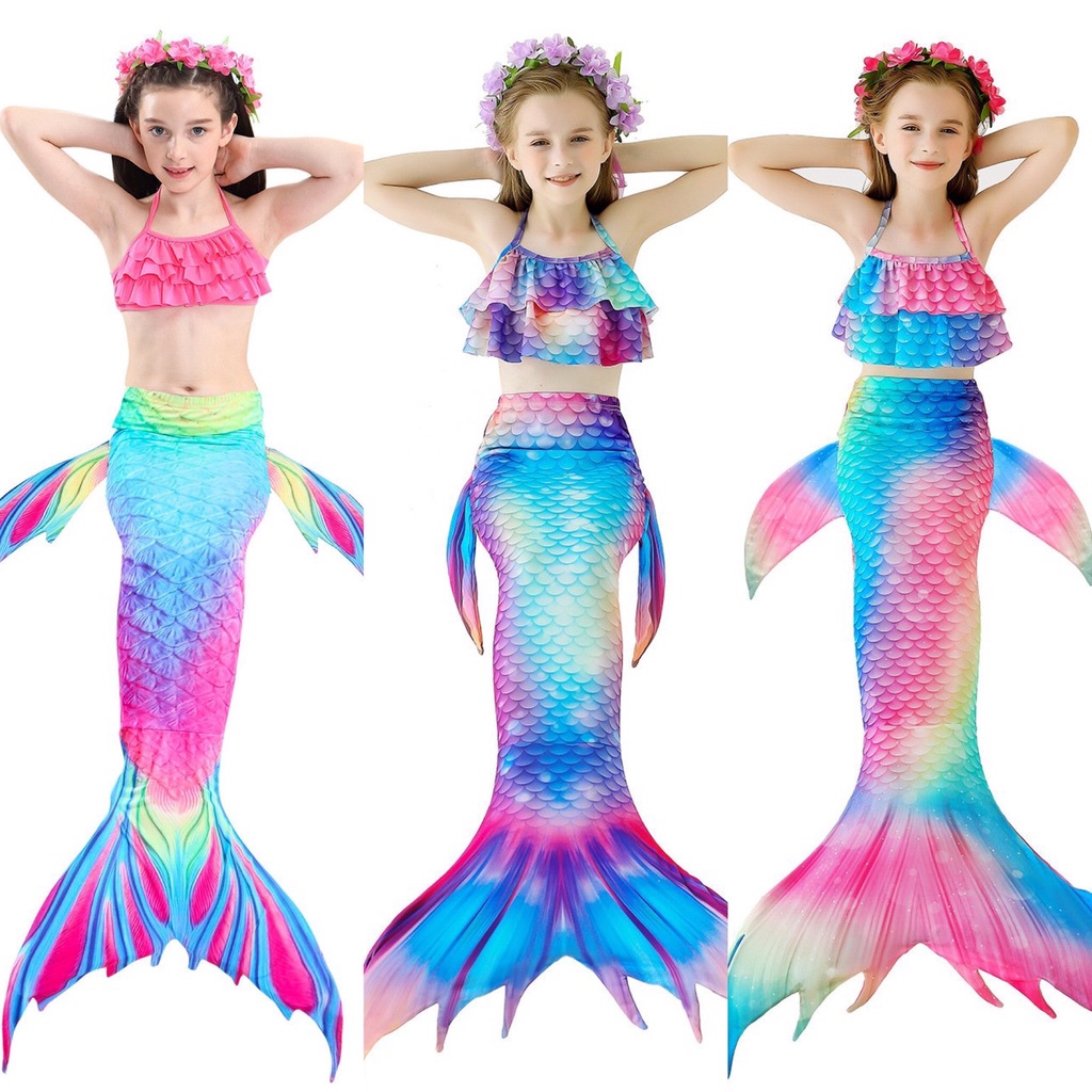 ĐỒ BƠI BIKINI TIÊN CÁ MẪU MỚI NHẤT 2022 CHO BÉ GÁI TỪ 3 TUỔI