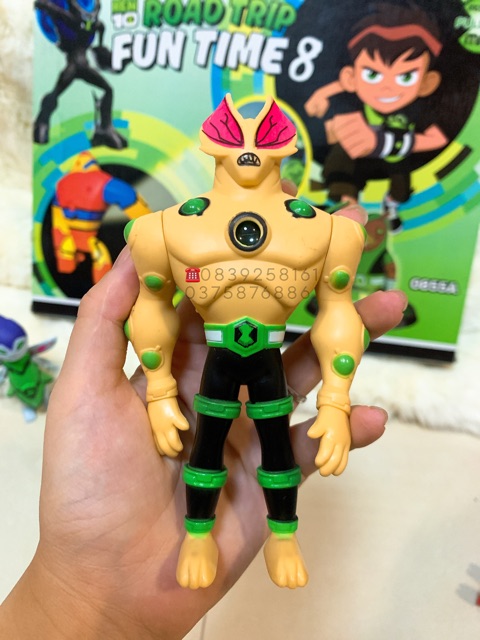 Bộ ben10 Mô Hình 5 Nhân Vật (size TO)