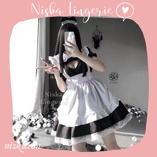 Bộ cosplay hầu gái cao cấp - mã c304