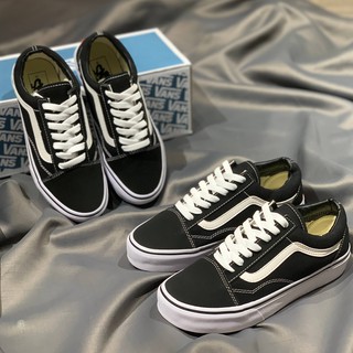 [Hàng cao cấp + Full Box + Tặng Tất] Giày Old Skool Basic Black/White