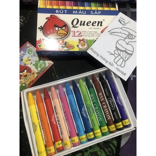 [Sỉ] 10 Hộp Sáp Queen 12 Màu Thơm