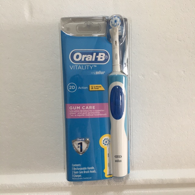 BÀN CHẢI ĐIỆN ORAL B VITALITY - ÚC, ĐA DẠNG LOẠI, CÓ BẢO HÀNH - BÀN CHẢI ĐÁNH RĂNG ĐIỆN