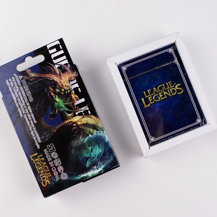 Bộ bài liên minh huyền thoại gồm 54 ảnh khác nhau LOL poker