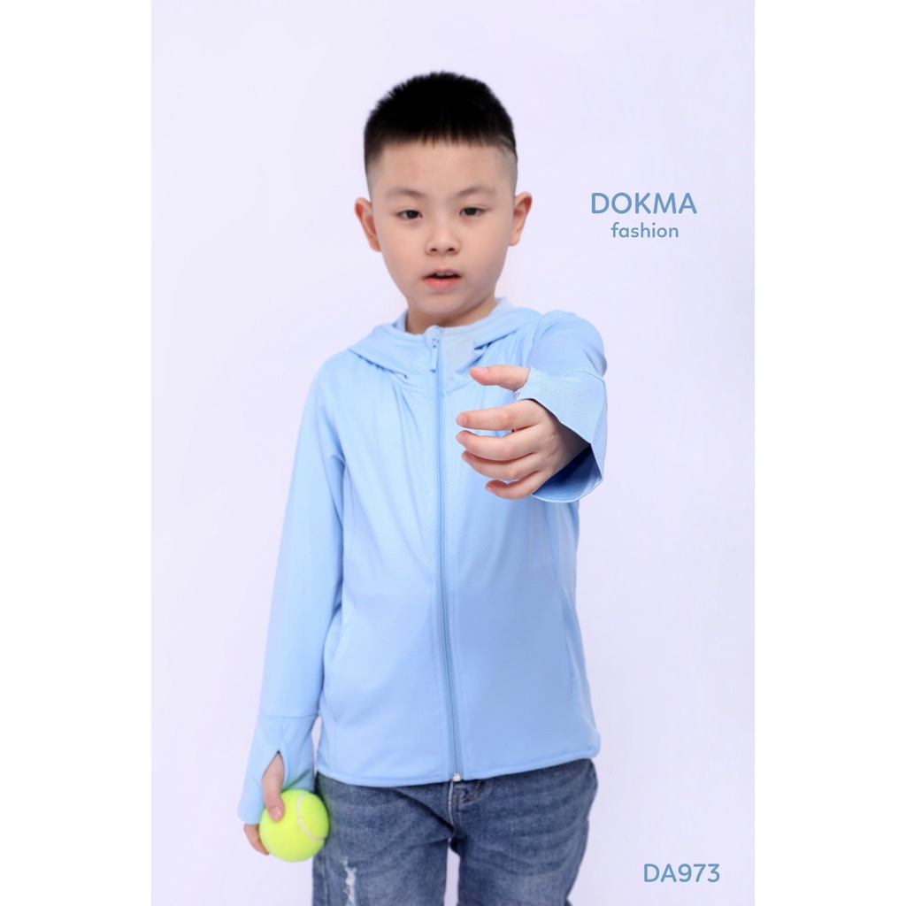 DA973 Áo chống nắng cho bé Dokma size đại (6-10T)